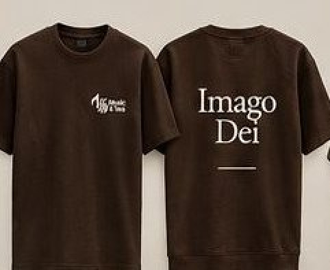Imago Dei t-shirt in espresso